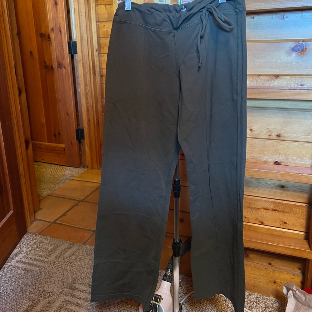 Prana Women's olive green Drawstring Leggings